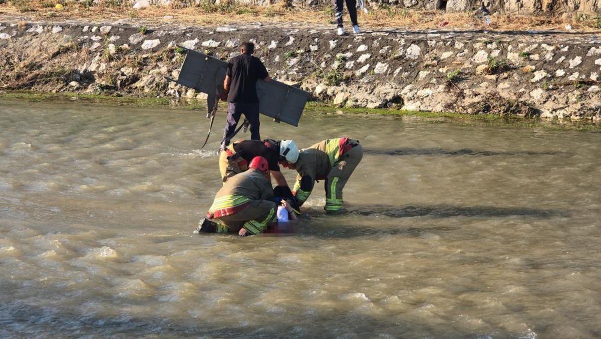 &Ouml;z &ccedil;ekim yaparken k&ouml;pr&uuml;den d&uuml;şen gen&ccedil; kız yaralandı 2