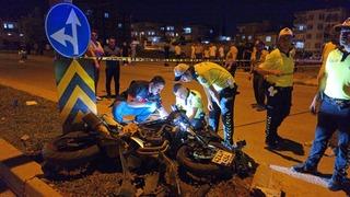 Nizip'te iki motosiklet çarpıştı: 4 yaralı 