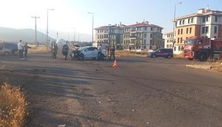 İslahiye'de feci kaza: 2'si ağır 6 yaralı