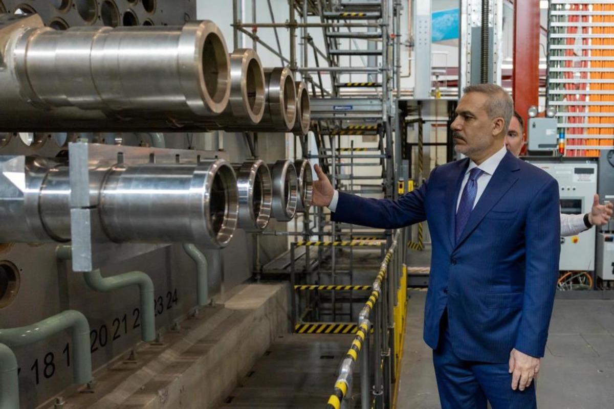 Dışişleri Bakanı Fidan&rsquo;dan Kanada&rsquo;da n&uuml;kleer tesis ziyareti 2