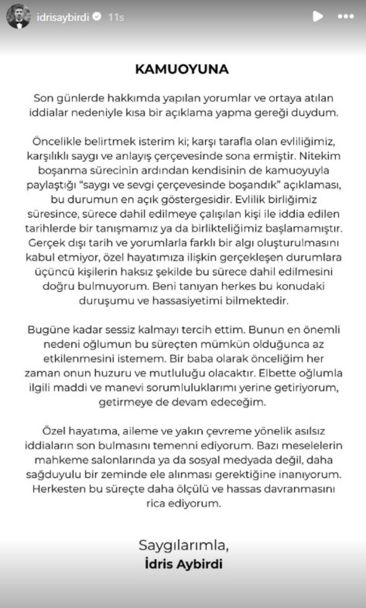 Sahra Işık  Kızılcık Şerbeti oyuncusuyla aldatıldım  dedi! İdris Aybirdi sessizliğini bozdu 2