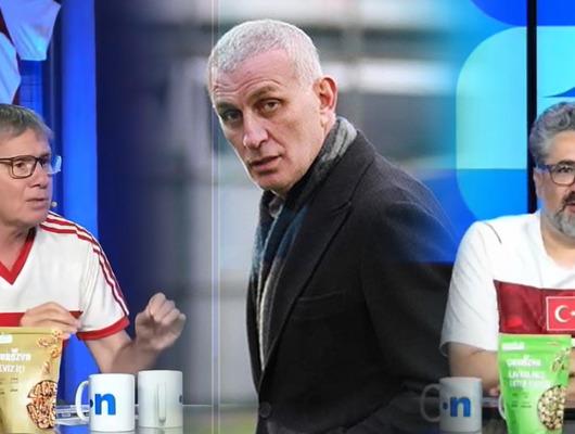 TFF Başkanı'na g&ouml;nderme! Canlı yayına damga vurdu
