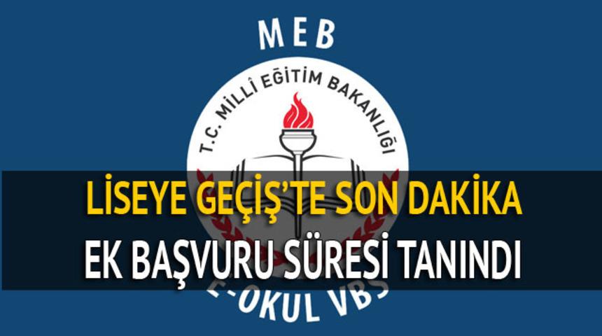 MEB'den sınav duyurusu: Liseye ge&ccedil;iş sınavı i&ccedil;in ek başvuru s&uuml;resi bug&uuml;n! (Eokul giriş)