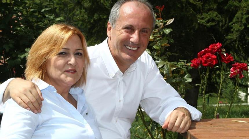 Cumhurbaşkanı adayı Muharrem İnce'nin eşi Ülkü İnce: Birlikte misafirliğe gidemeyiz, oturamaz çünkü, sıkılır...