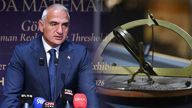 Takiyyüddîn Râsıd'ın 500. yılına özel sergi açıldı! Bakan Ersoy: Türkiye özgüvenini yeniden kazandı