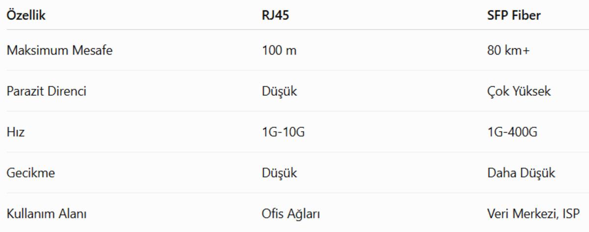 SFP Nedir? Switchlerde Fiber Bağlantı İ&ccedil;in Neden Bu Kadar &Ouml;nemlidir? 3