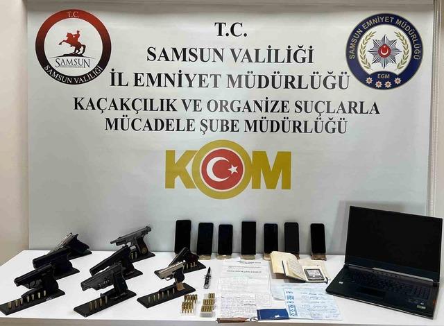 Samsun&rsquo;da organize su&ccedil; &ouml;rg&uuml;tlerine operasyon: 19 g&ouml;zaltı 7