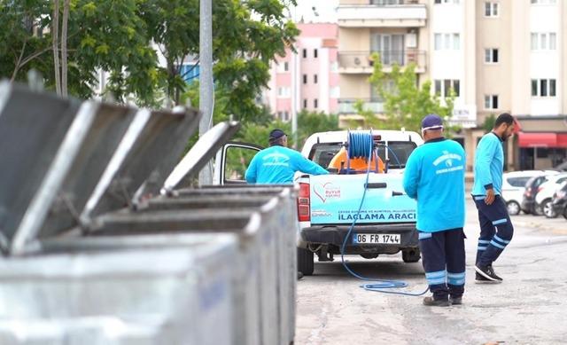 Merkezefendi&rsquo;de haşerelere karşı etkin m&uuml;cadele devam ediyor 1