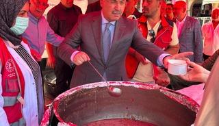 Denizli&rsquo;de Muharrem ayının bereketi aşure ikramıyla paylaşıldı