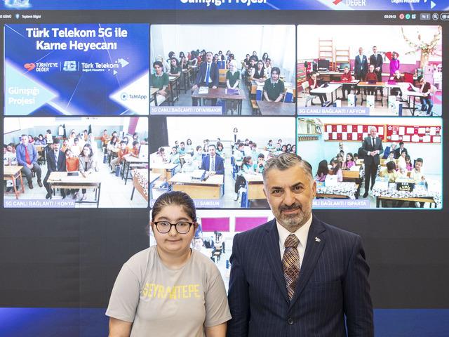 T&uuml;rk Telekom, TahtApp uygulamasıyla &ccedil;ocuklara ışık oldu;  5G ile karne heyecanı 7 ilde eş zamanlı yaşandı