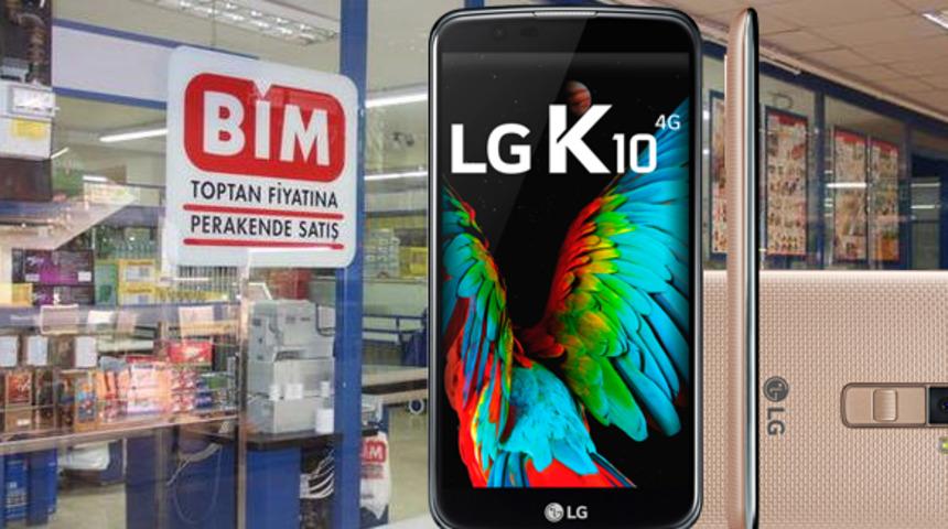 BİM'den LG K10 cep telefonu sürprizi! LG K10 BİM'de ne zaman satışa çıkacak ve fiyatı ne kadar olacak?