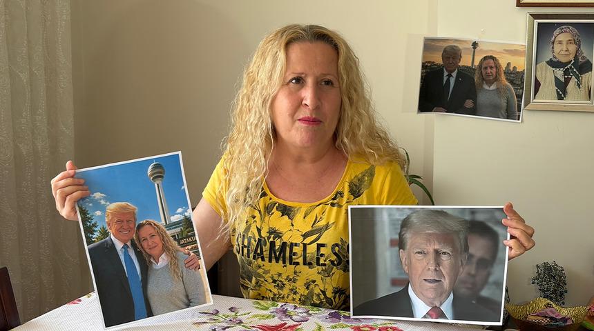 "Trump benim babam" dedi, yaprak sarması hazırladı!