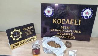 Kocaeli'de uyuşturucu operasyonunda 2 tutuklama
