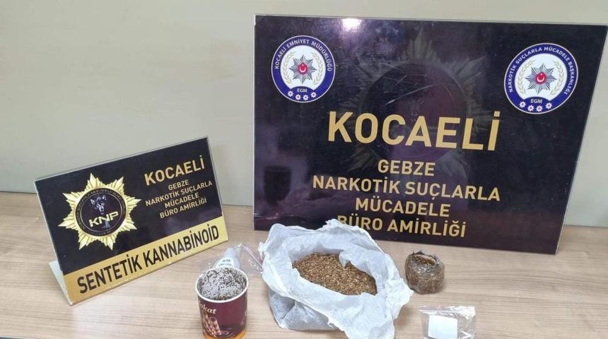 Kocaeli'de uyuşturucu operasyonunda 2 tutuklama