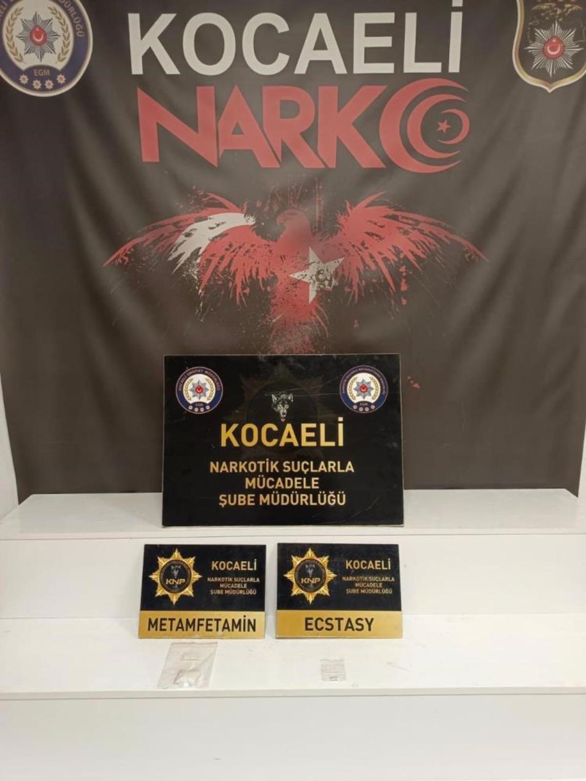 Kocaeli de uyuşturucu operasyonunda 2 tutuklama 1