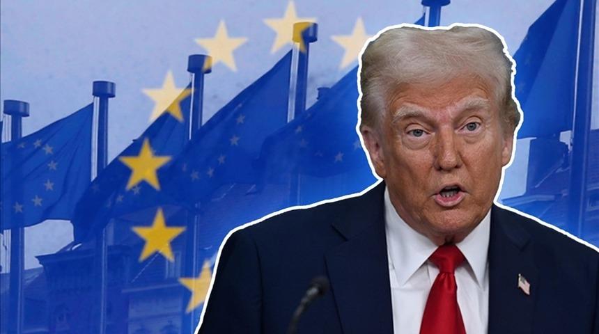 Trump'tan Avrupa &uuml;lkelerine y&uuml;zde 100 g&uuml;mr&uuml;k vergisi tehdidi
