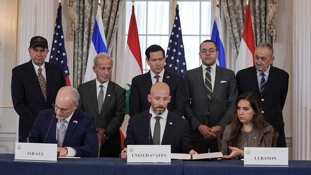 ABD, Lübnan ve İsrail arasında üçlü çerçeve anlaşma imzalandı