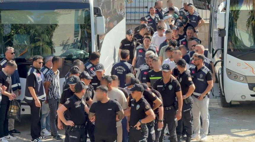 Samsun merkezli 7 ilde yasa dışı operasyonunda tutuklu sayısı 32'ye &ccedil;ıktı