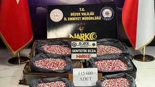İstanbul'dan Samsun'a uyuşturucu sevkiyatına Düzce polisi 'Dur' dedi