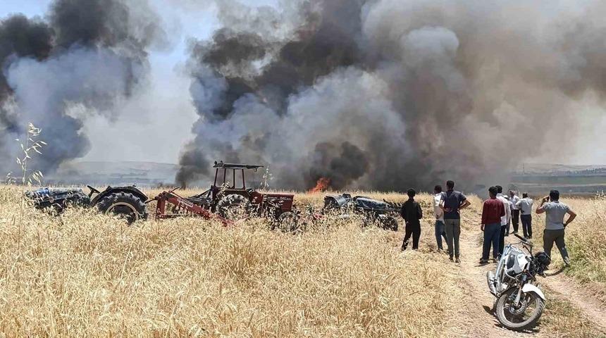 Gaziantep&rsquo;te 400 d&ouml;n&uuml;m ekili alan alev alev yandı