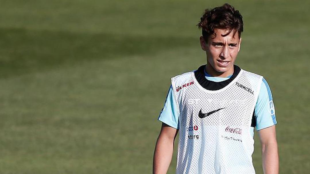 Emre Mor Galatasaray ile g&ouml;r&uuml;şt&uuml;