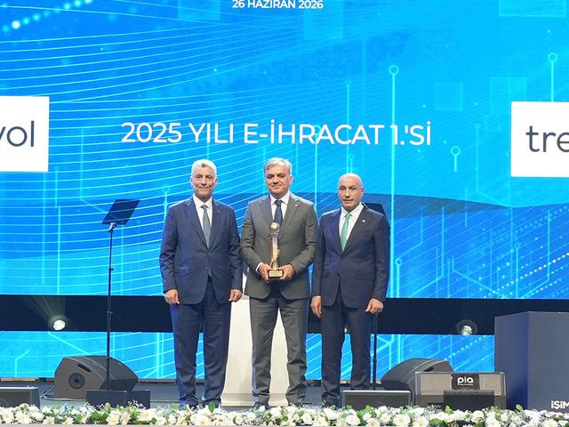 &Uuml;st &uuml;ste &uuml;&ccedil;&uuml;nc&uuml; kez T&uuml;rkiye&rsquo;nin e-ihracat şampiyonu oldular