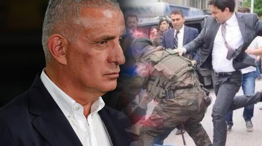 Soma'da madenci yakını tekmelemişti! TFF Başkanı Hacıosmanoğlu başdanışmanı olduğunu a&ccedil;ıkladı