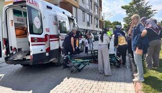 Tavşanlı&rsquo;da motosiklet devrildi: 2 yaralı