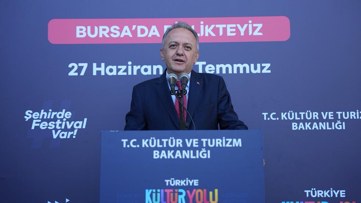Kültür, sanat ve gastronominin kalbi Bursa Kültür Yolu Festivali'nde atıyor