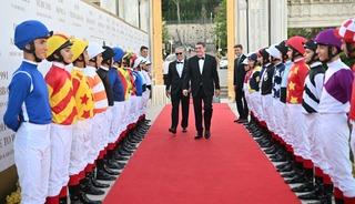 100&rsquo;&uuml;nc&uuml; Gazi Koşusu Resepsiyonu'nda g&ouml;rkemli kutlama