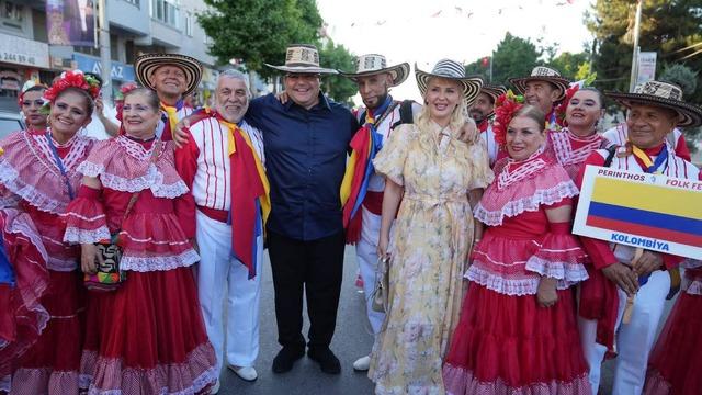 Tekirdağ da Perinthos Folkfest renkli g&ouml;r&uuml;nt&uuml;lere sahne oldu 6