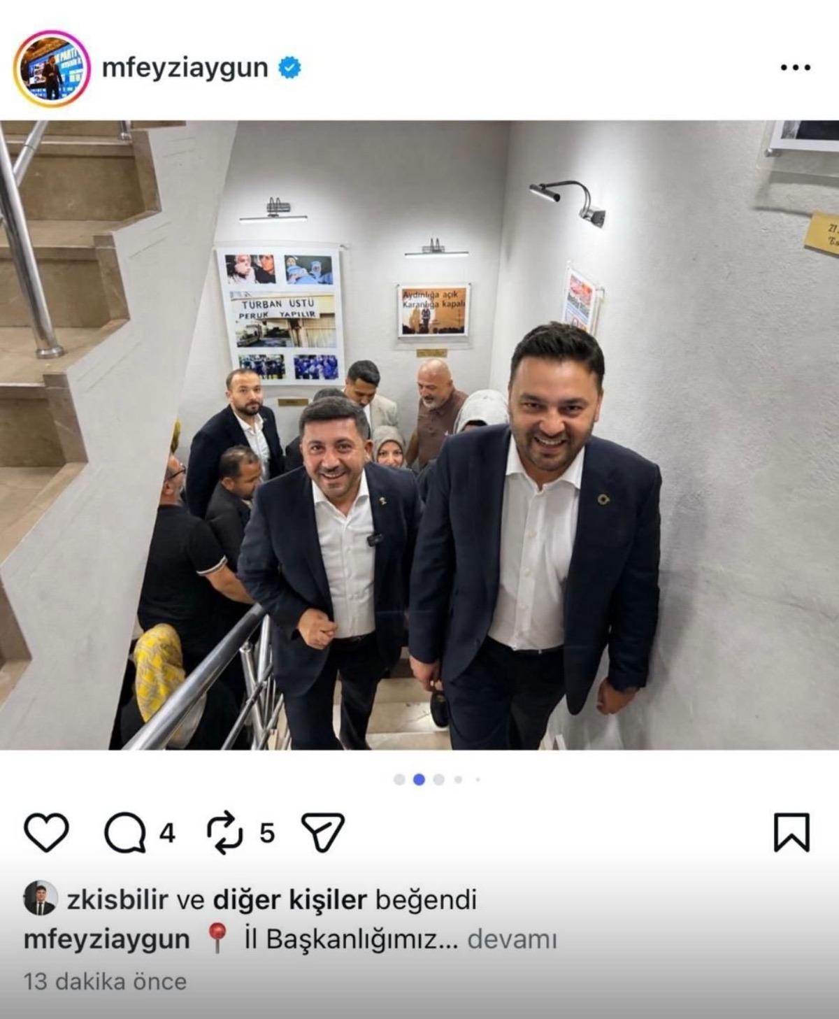 AK Parti de fotoğraf krizi! İl başkanı paylaştı, Rasim Arı  yapay zeka  dedi 1