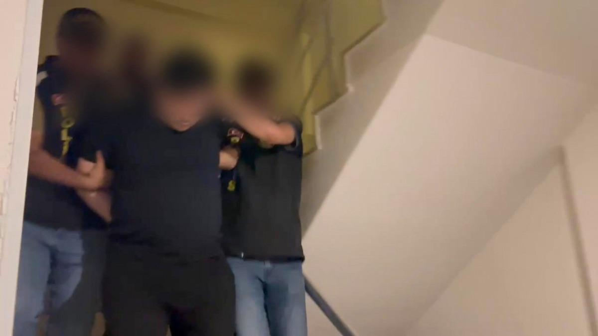 Yer: Mersin! Uluslararası uyuşturucu ka&ccedil;ak&ccedil;ısı yakalandı 1