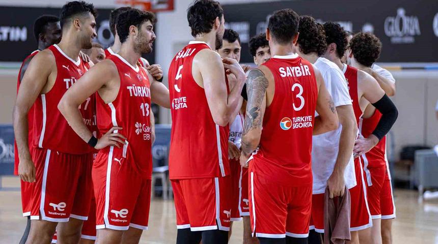 A Milli Erkek Basketbol Takımı Antalya kampını tamamladı