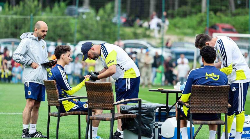 Fenerbah&ccedil;e&rsquo;de futbolcular laktat testinden ge&ccedil;ti