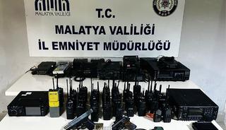 Emniyet frekanslarını dinleyen 6 ş&uuml;pheliye operasyon