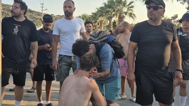 Bodrum'da dizi seti görevlileri ile market çalışanları kavga etti: 1 yaralı, 6 gözaltı