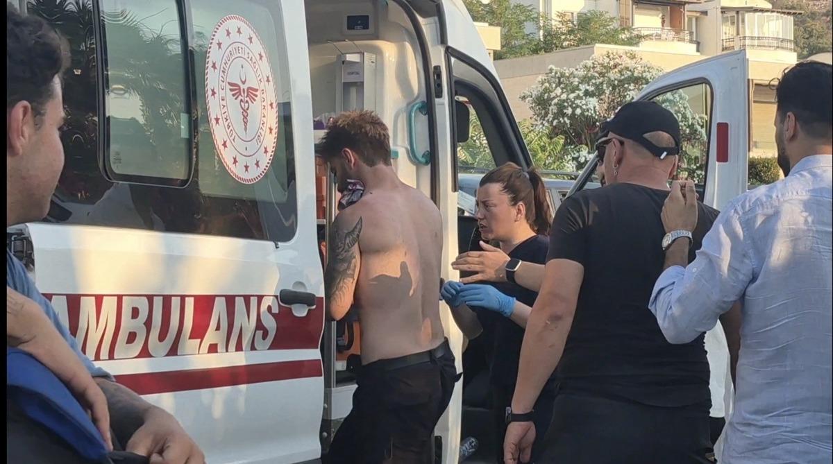 Bodrum da dizi seti g&ouml;revlileri ile market &ccedil;alışanları kavga etti: 1 yaralı, 6 g&ouml;zaltı 2