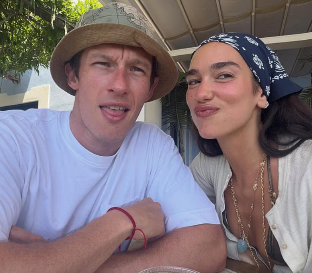 Dua Lipa ve Callum Turner bitmeyen balayında...  2