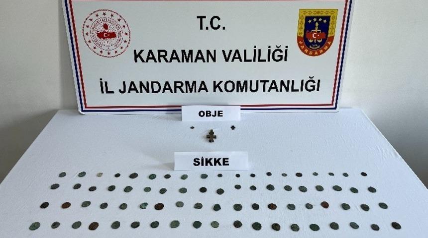 Karaman&rsquo;da tarihi eser ele ge&ccedil;irildi: 7 tutuklama