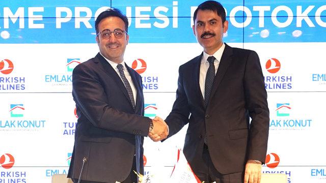 Türk Hava Yolları ve Emlak Konut GYO’dan işbirliği