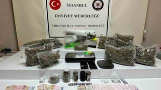 Ümraniye’de zula evi operasyonu: 4 kilo uyuşturucu madde ele geçirildi