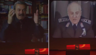 Kadir İnanır'ın cenazesinde Kenan Evren gerilimi! Bir kişi t&ouml;renden &ccedil;ıkarıldı