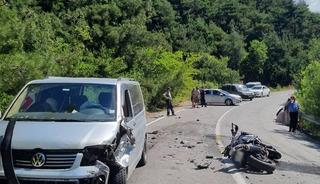 Samsun'da trafik kazasında motosiklet s&uuml;r&uuml;c&uuml;s&uuml; hayatını kaybetti