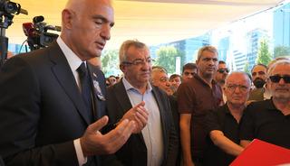 Kadir İnanır son yolculuğuna uğurlandı! Bakan Ersoy: "İkinci bir Kadir İnanır olmayacak"