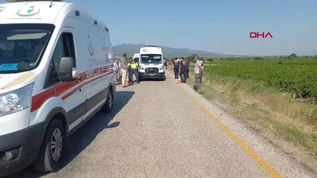 Manisa'da trafik kazası! 6 yaralı