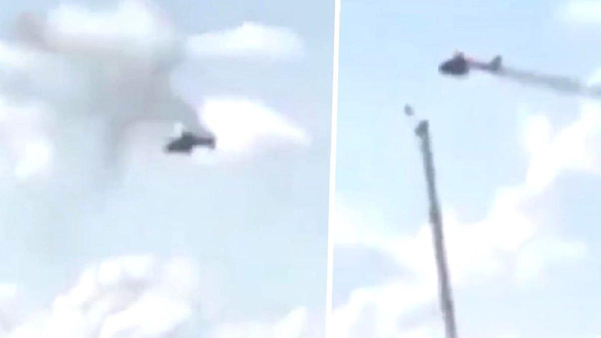 14 kişinin hayatını kaybettiği helikopter kazası kamerada