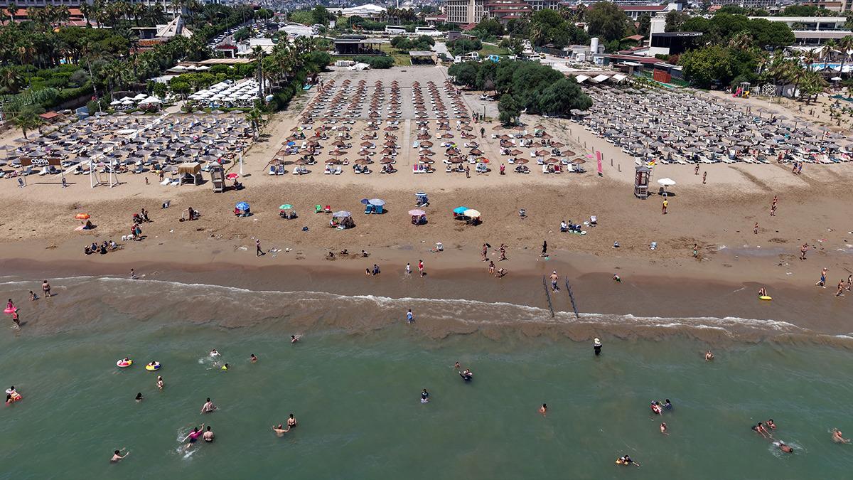 &Ccedil;eşme den Bodrum a, Marmaris ten Belek e halk plajlarına yoğun ilgi 2