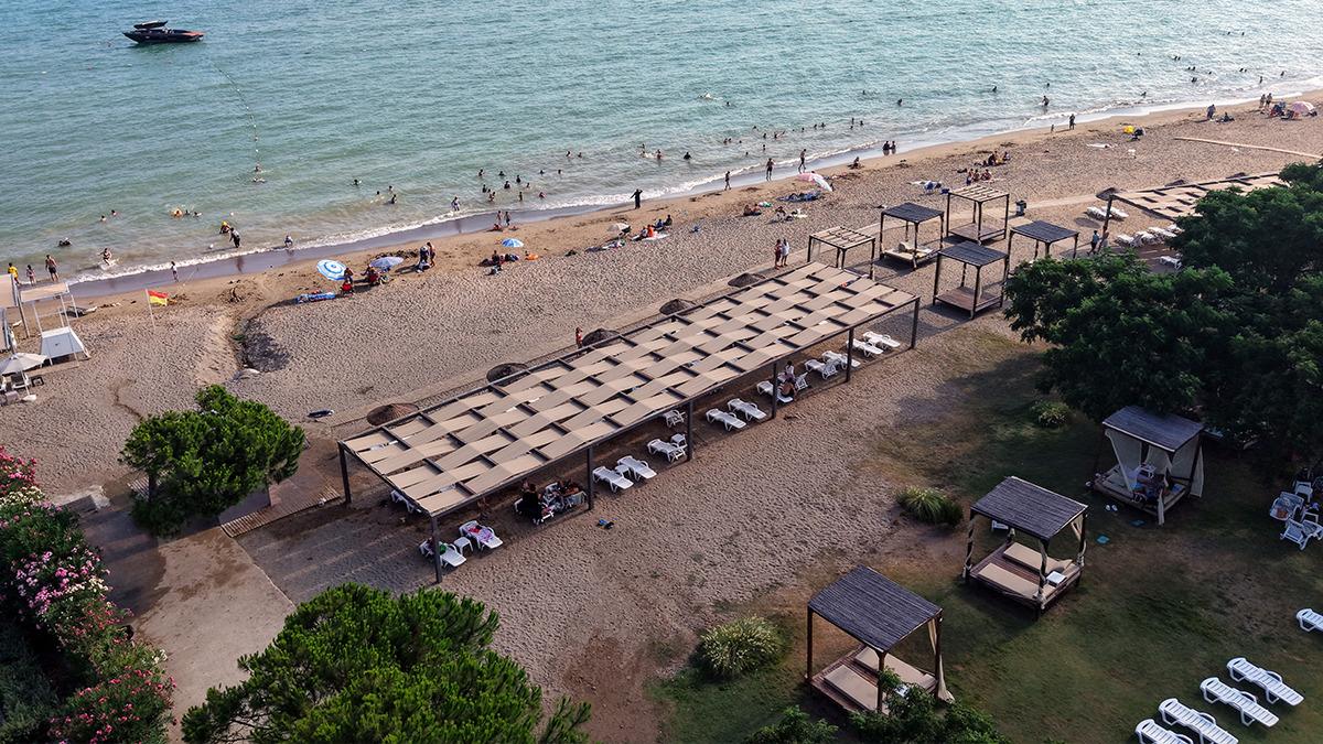 &Ccedil;eşme den Bodrum a, Marmaris ten Belek e halk plajlarına yoğun ilgi 4