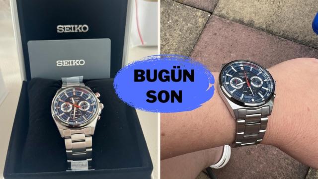 Prime Day’in son gününe özel Seiko saat indirimde